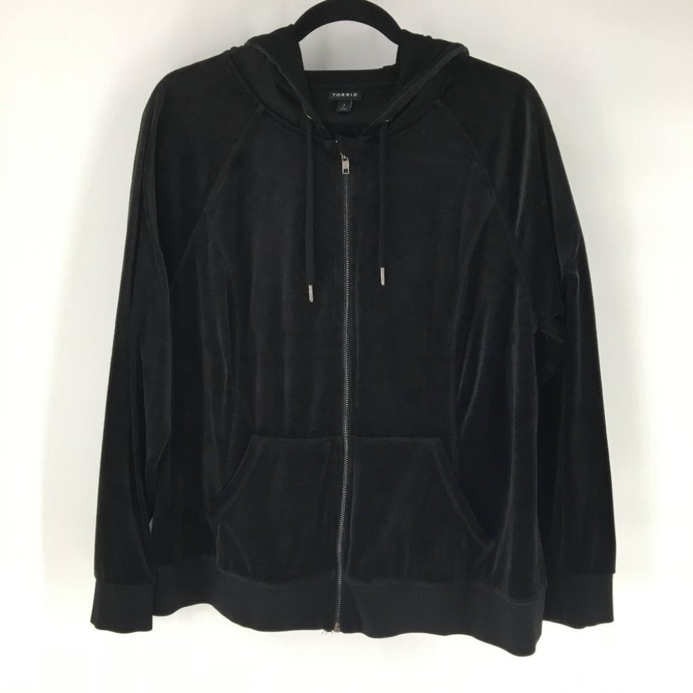 TORRID Zipper Closure  Hooded Jacket (W2-189) ⁂